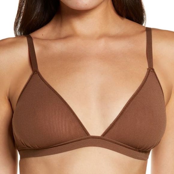 SKIMS Other - Skims Summer Mesh Triangle Bralette size Large NWOT